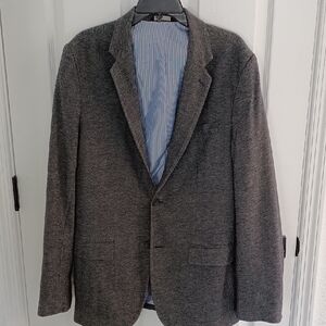 Banana Republic Charcoal Tweed Mens Blazer. 42 L. Nice